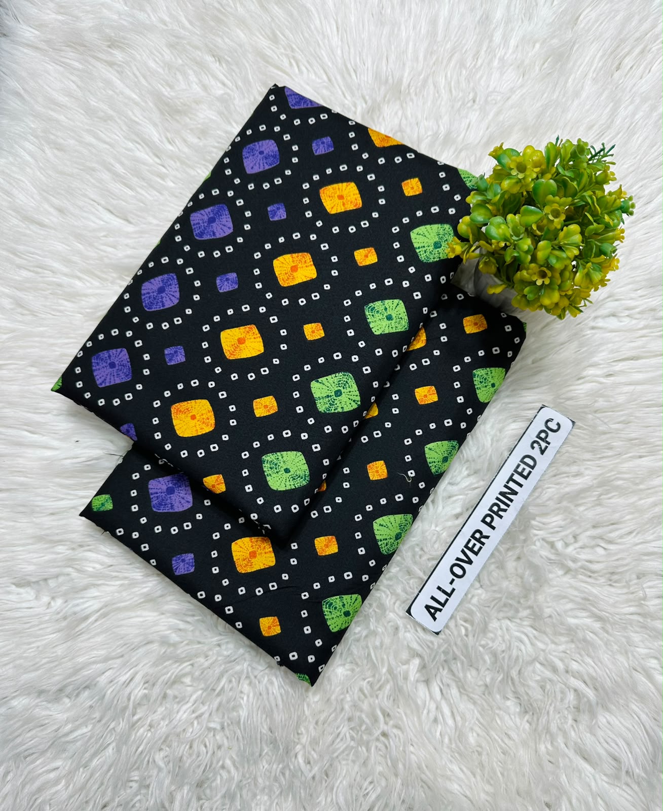 Summer Women Unstitched Suit - 2pcs - WWU93