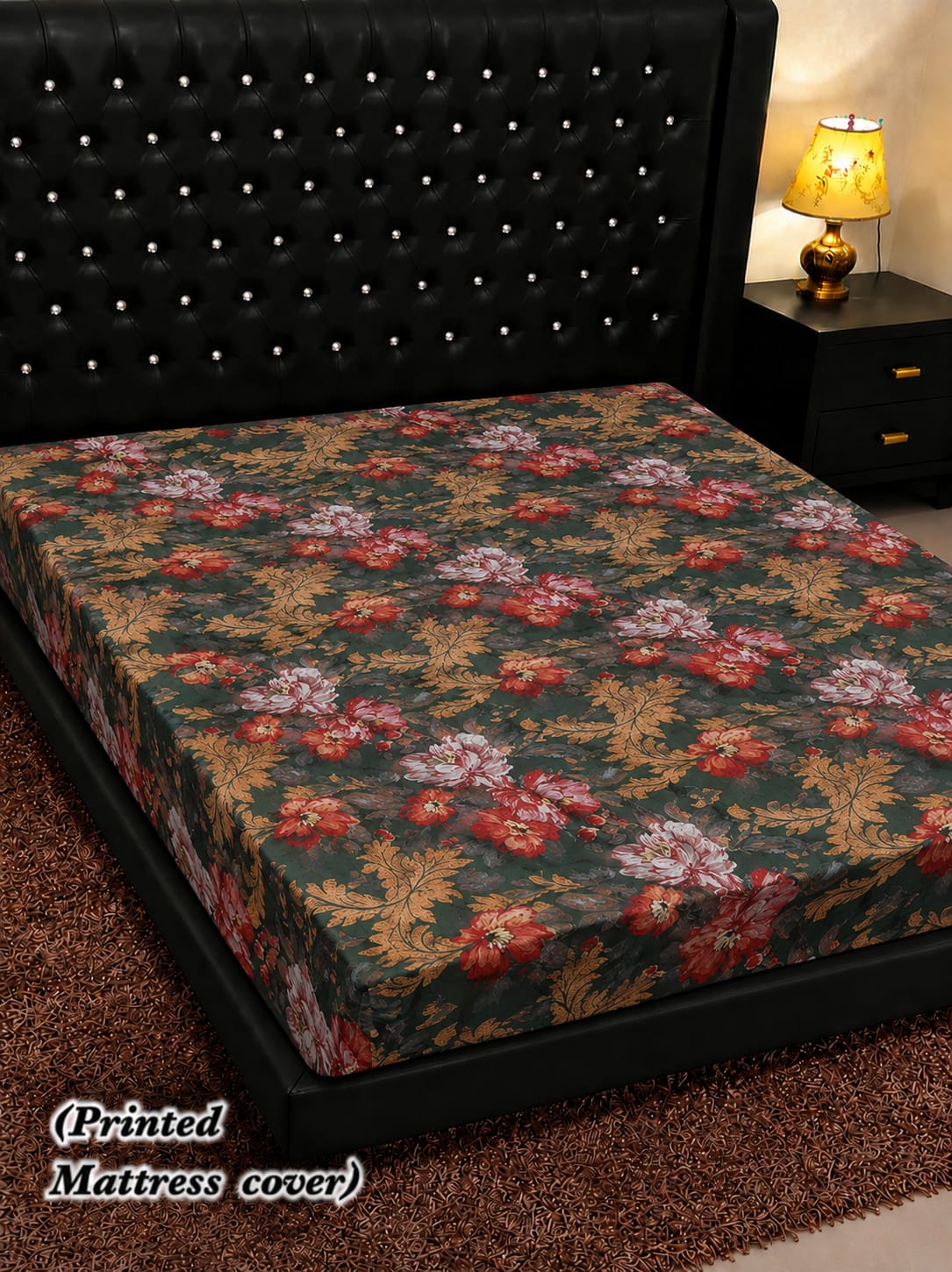 Premium Water Proof Printed Mattress Cover | Soft, Durable & Protective