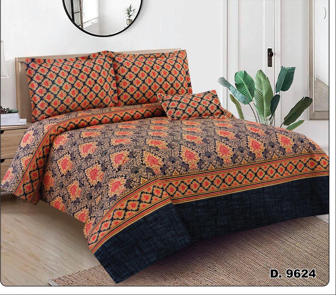 SUOREME QUALITY KING SIZE 4PCS BEDSHEET 03