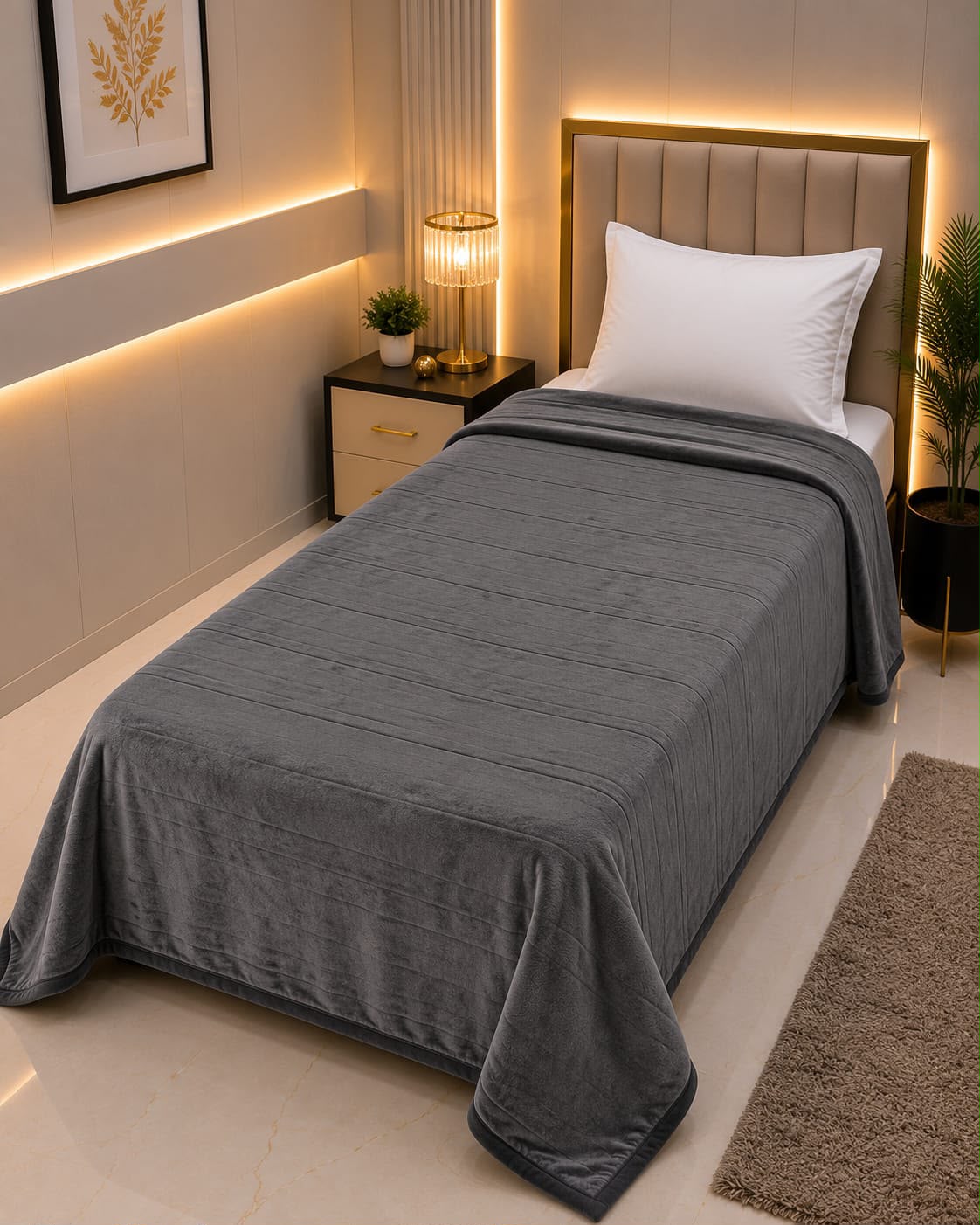 Premium Single Blanket – Ultra Soft, Warm & Cozy S06