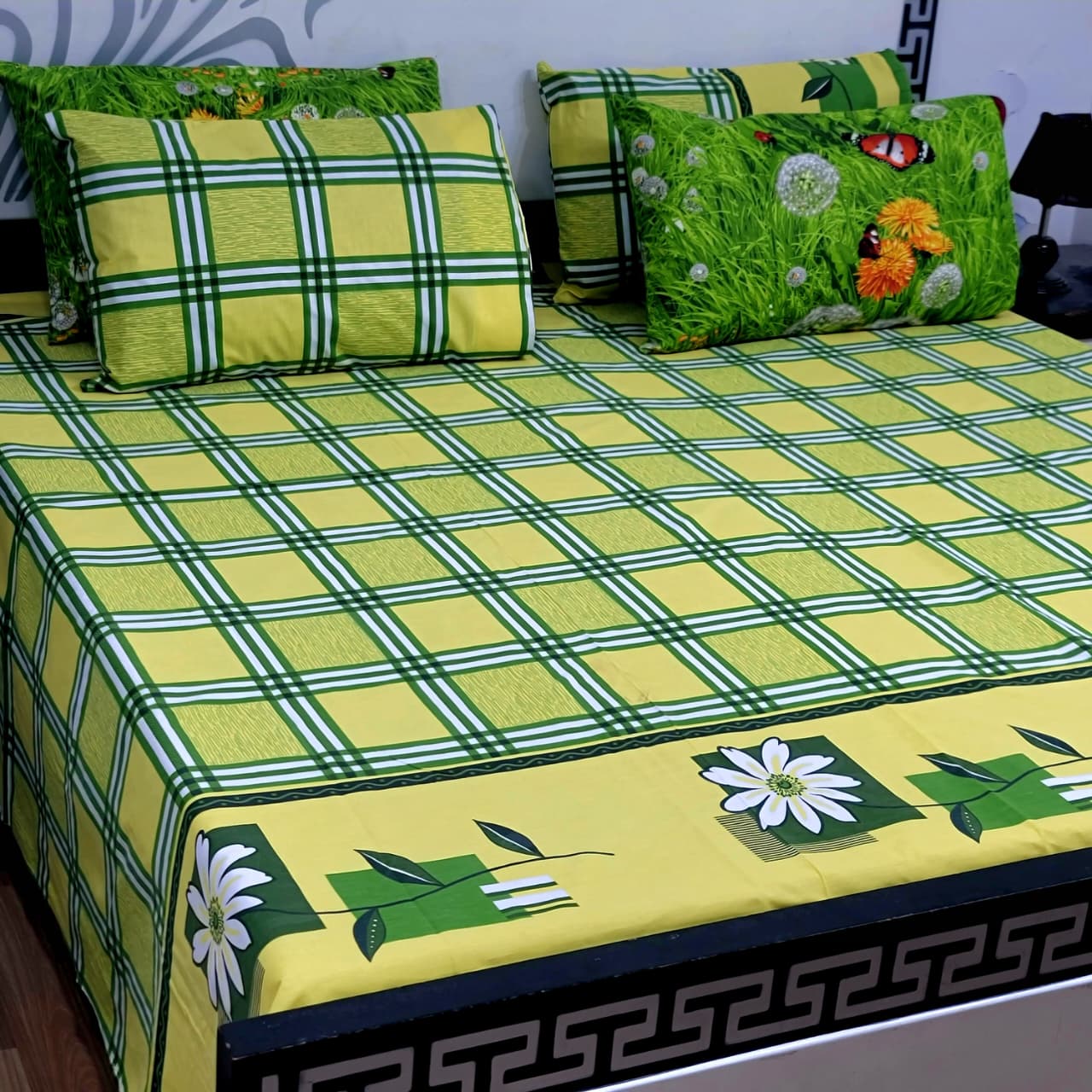 ⚜️5 PC Cozify Pure Cotton Bedsheets⚜️ 035