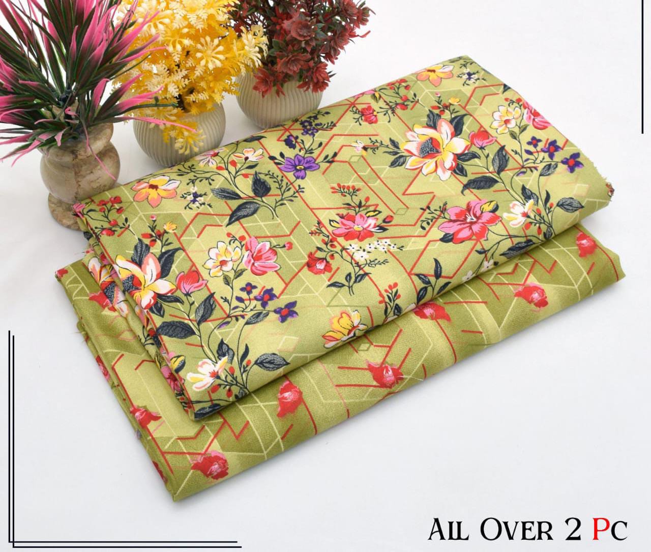 Redos Cotton Casual Summer Collection 2 Pcs Ladies Suits 037
