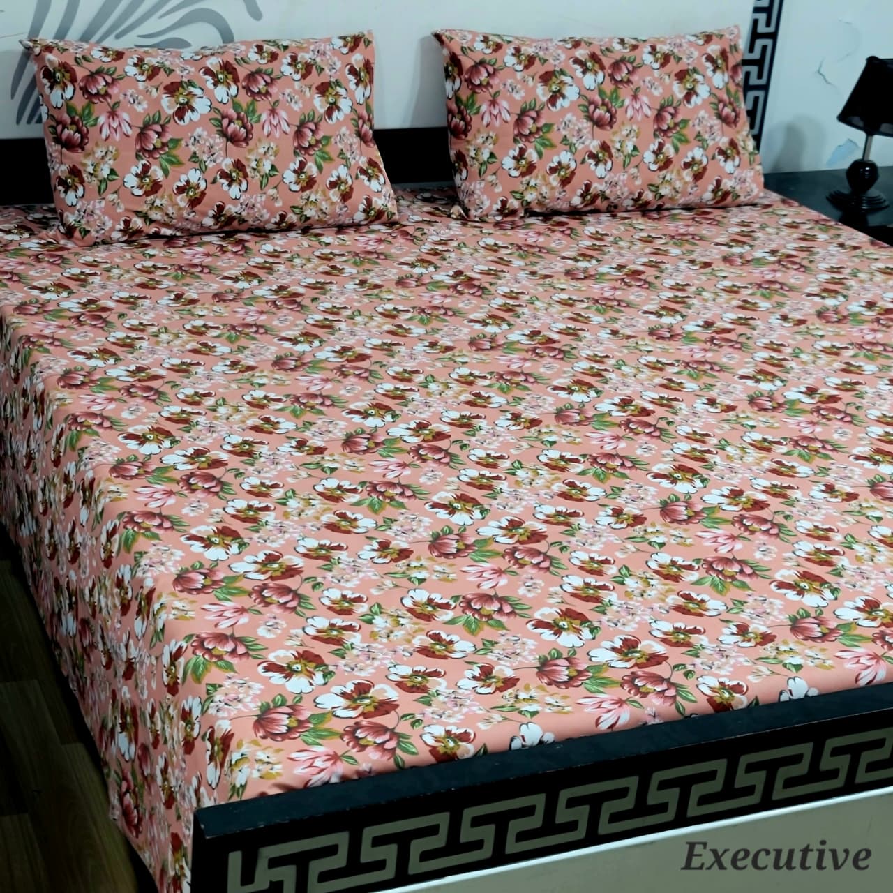 Executive Pure Cotton Bed Sheet - King - EPB 012