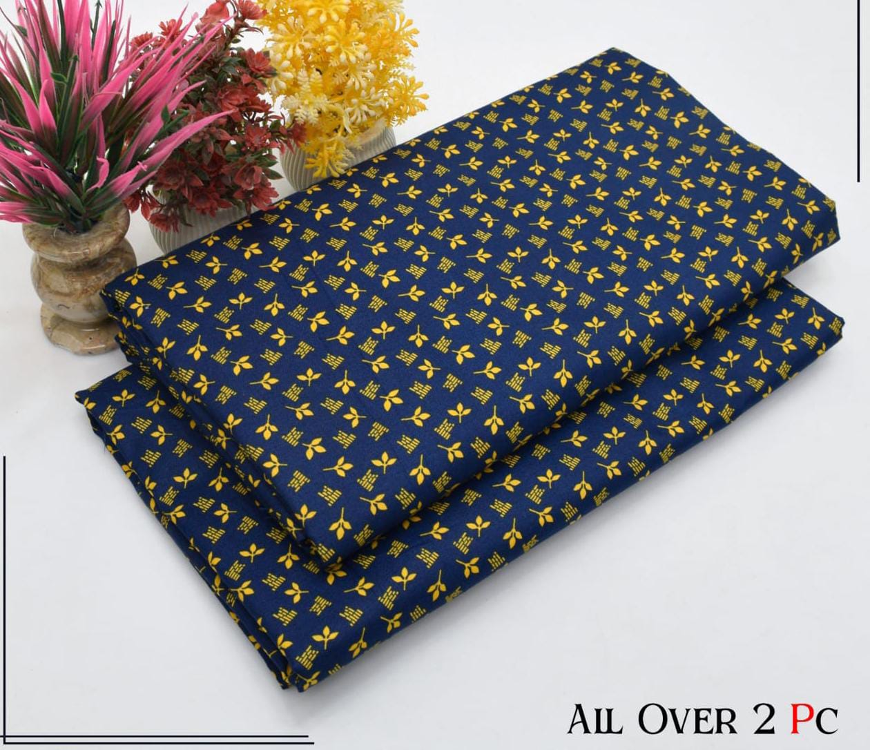 Winter Women Unstitched Suit - 2pcs - WWU094