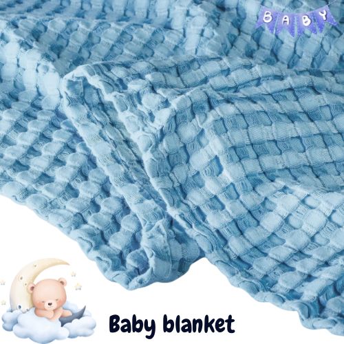 Babies WAFFLE BLANKETS Cute for Cuties 06