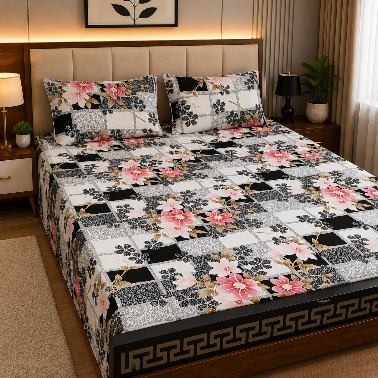 Supreme Cotton Bed Sheet - King - SBS 046