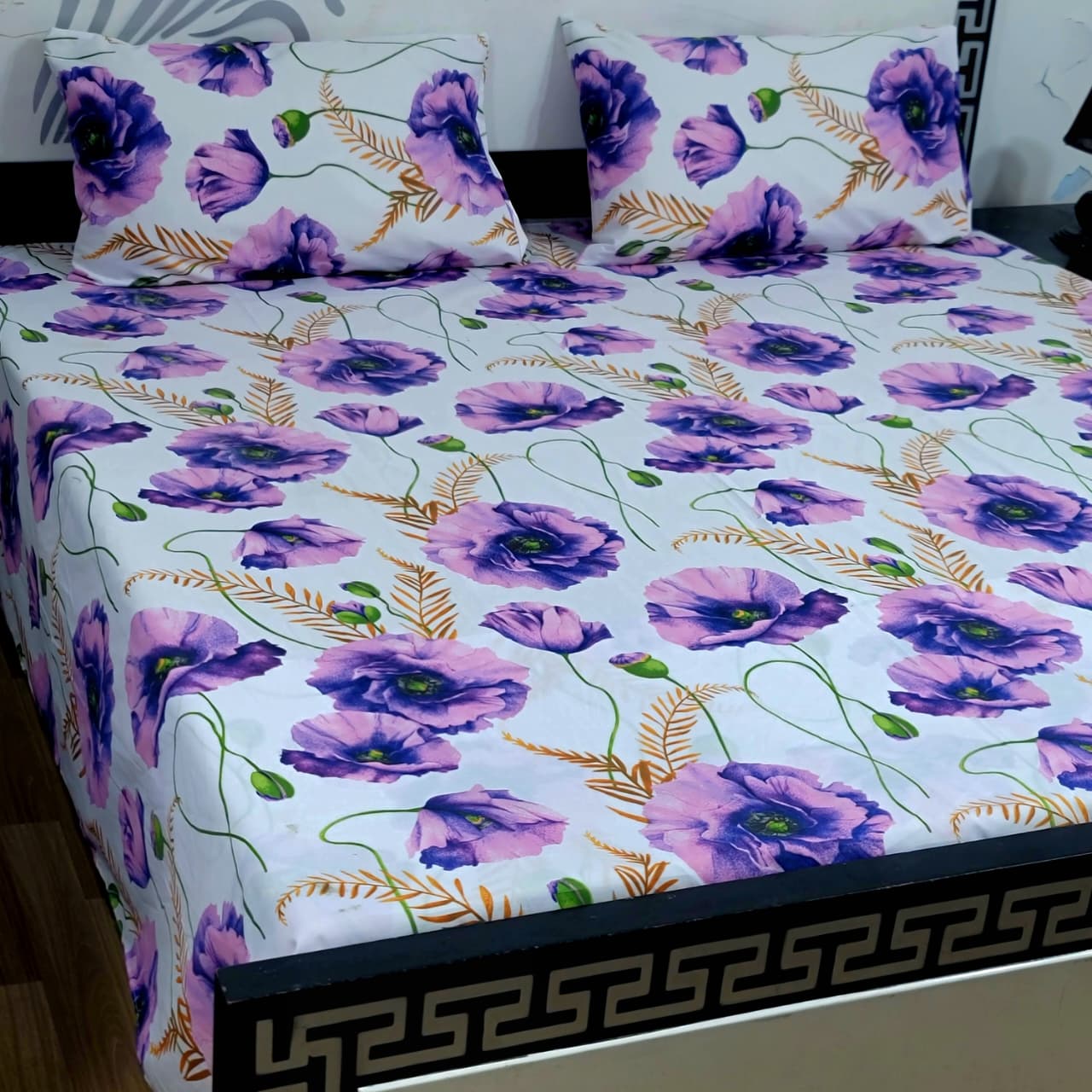 Cozify Pure Cotton Bed Sheet - King - CPB 036