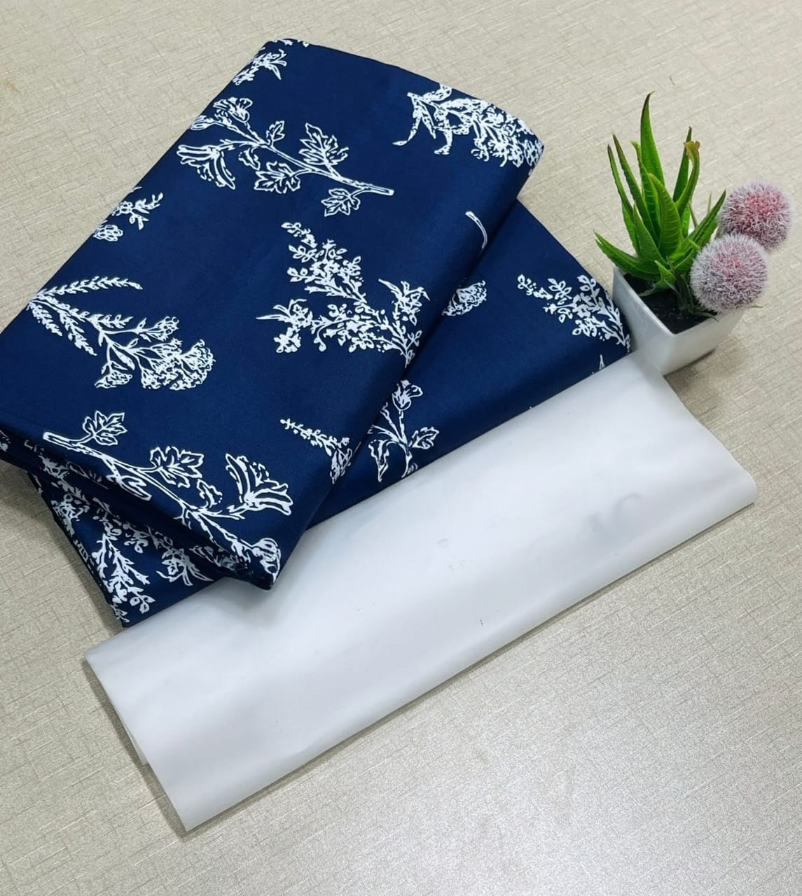 Summer Women Unstitched Suit - 2pcs - WWU04