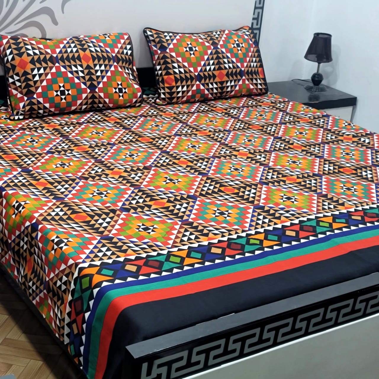 Tytan Cotton Bed Sheet - King - TBS042