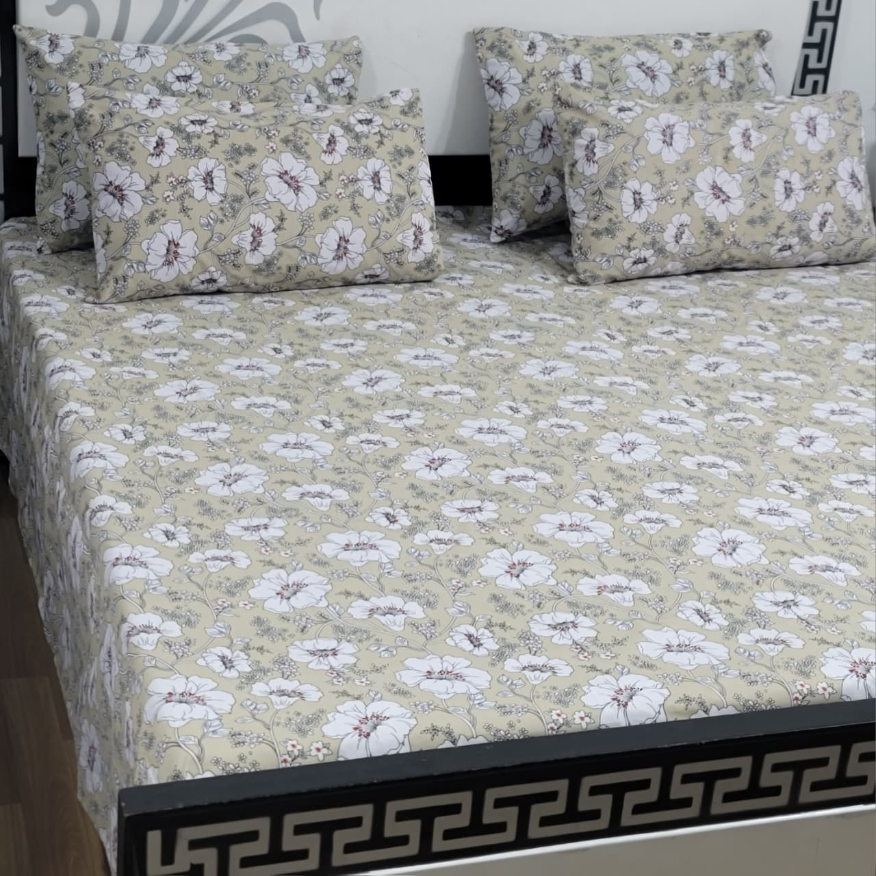 ⚜️5 PC Cozify Pure Cotton Bedsheets⚜️ 010