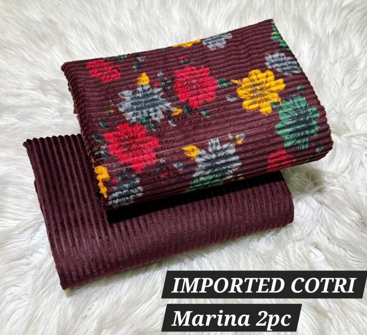 Imported Marina Cotri 2-Piece Suit – Premium Fabric | Elegant & Stylish