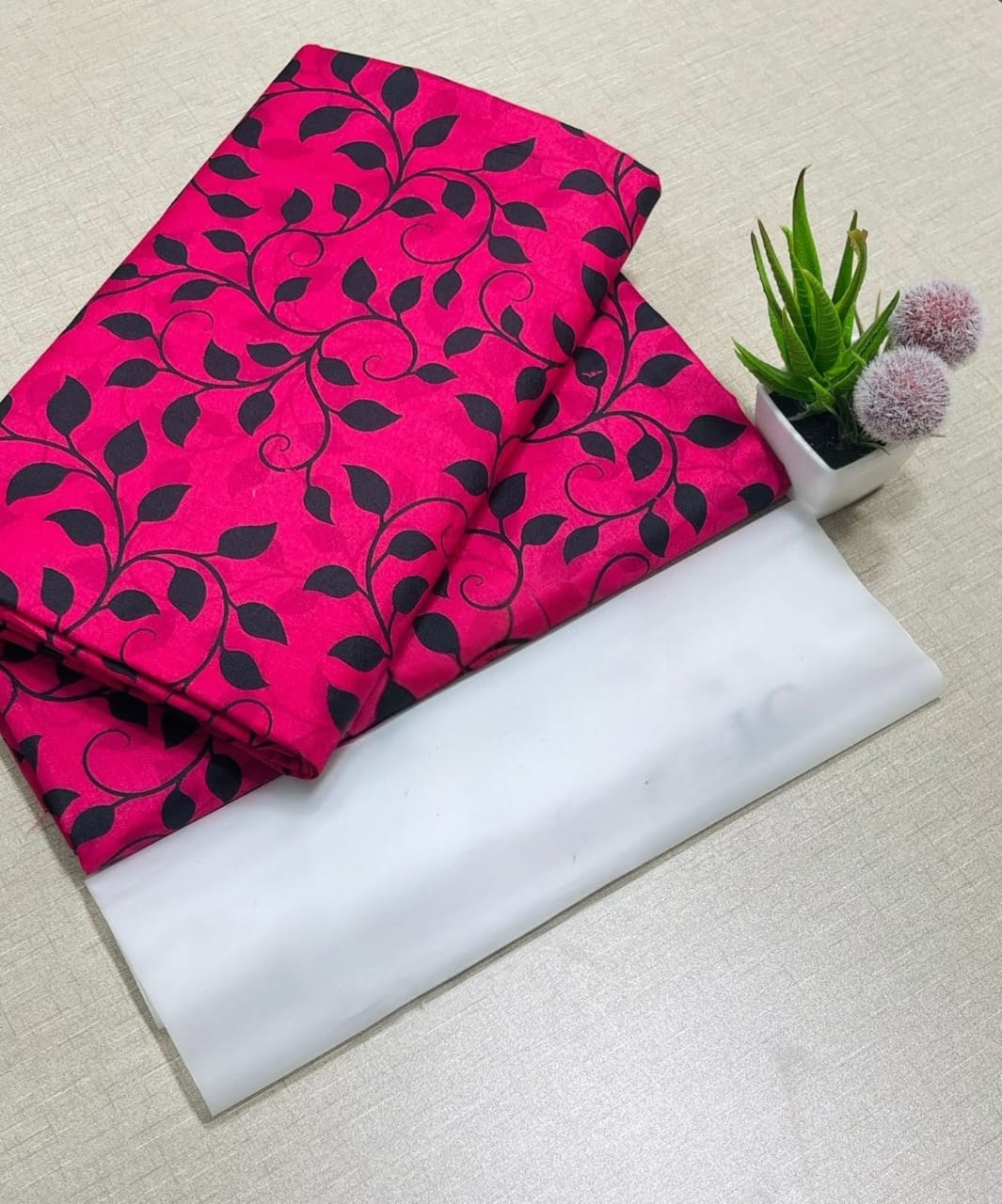 Winter Women Unstitched Suit - 2pcs - WWU016