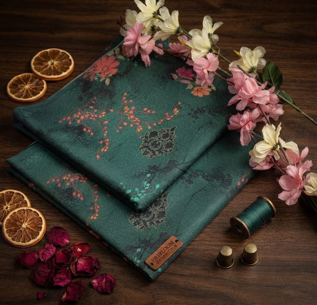 Signature Dhanak 2-Piece Printed Dress
