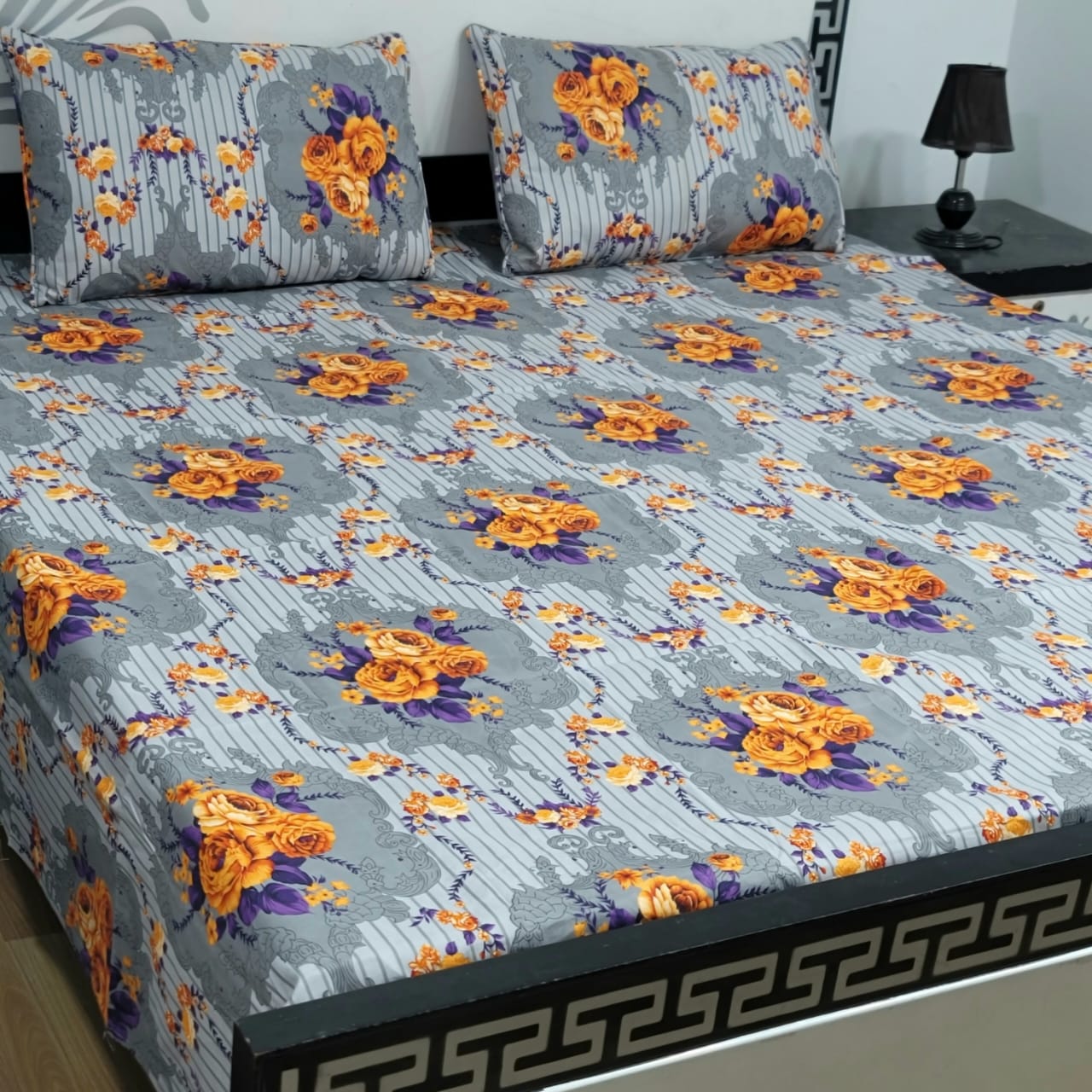 Superior Cotton Bed Sheet - King - SBS023