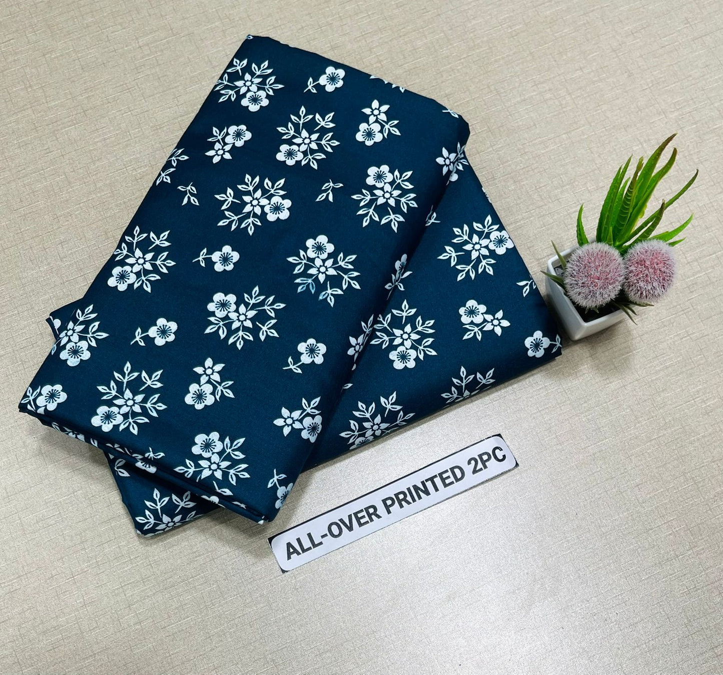 Summer Women Unstitched Suit - 2pcs - WWU044