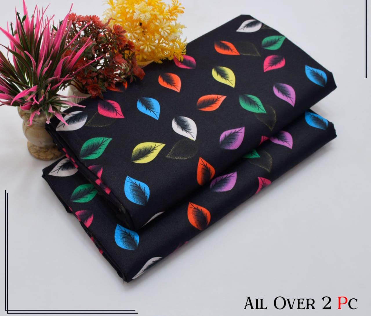 Winter Women Unstitched Suit - 2pcs - WWU071