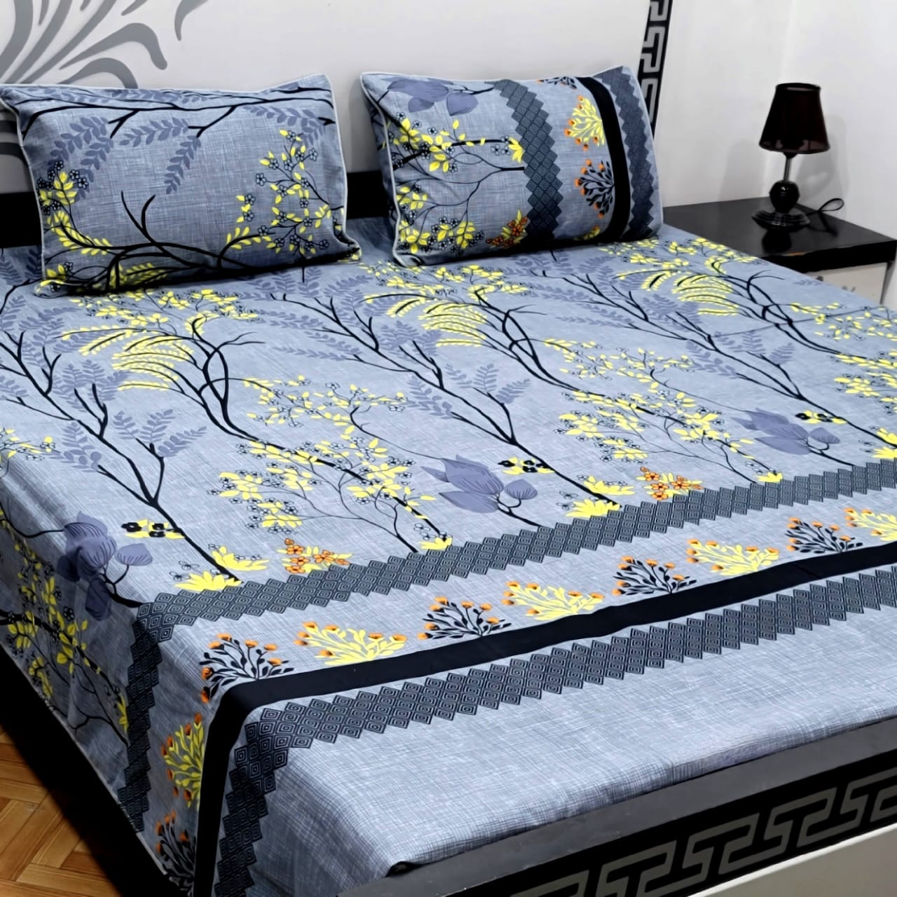 Tytan Cotton Bed Sheet - King - TBS038