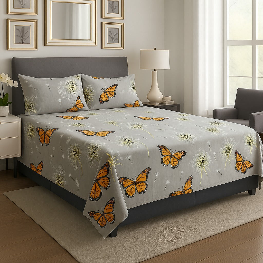 Cozify Pure Cotton Bed Sheet - King - CPB 039