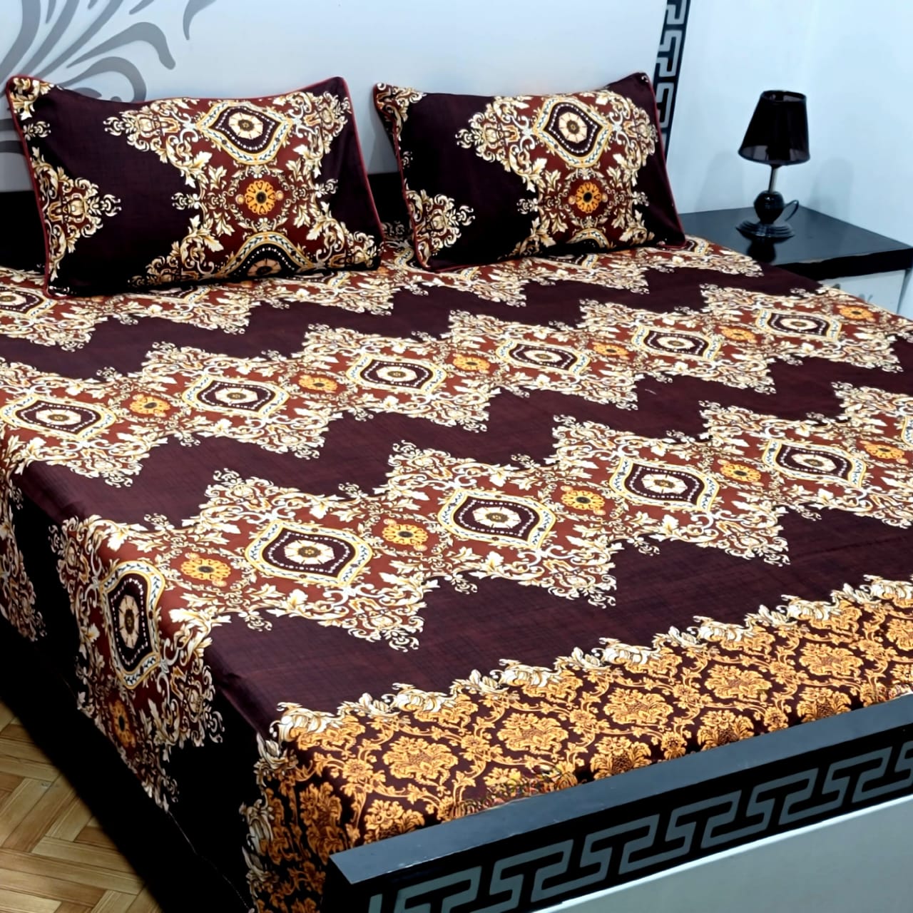 Tytan Cotton Bed Sheet - King - TBS045