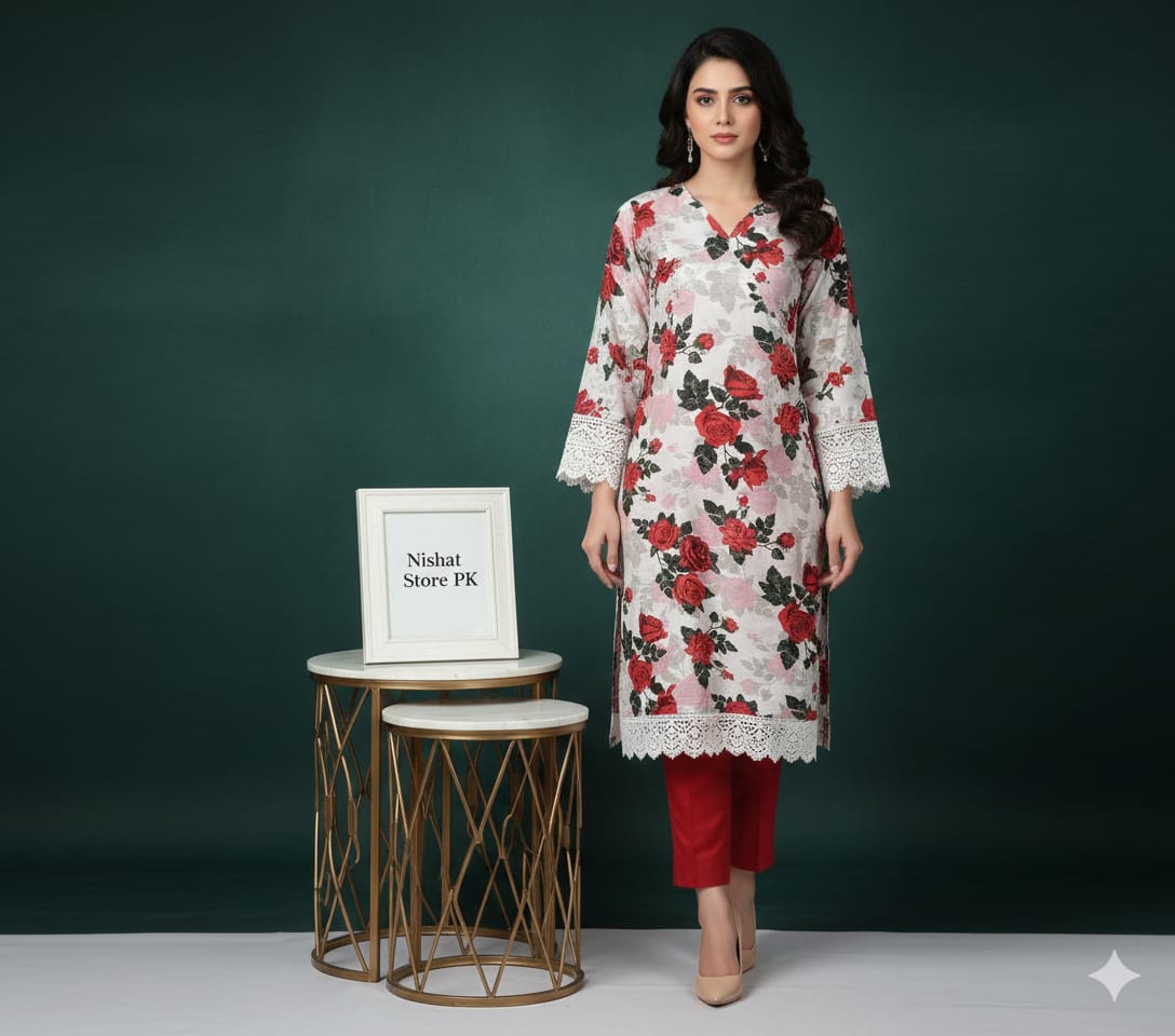 Summer Special Lawn 2 Pcs Suit 2k26