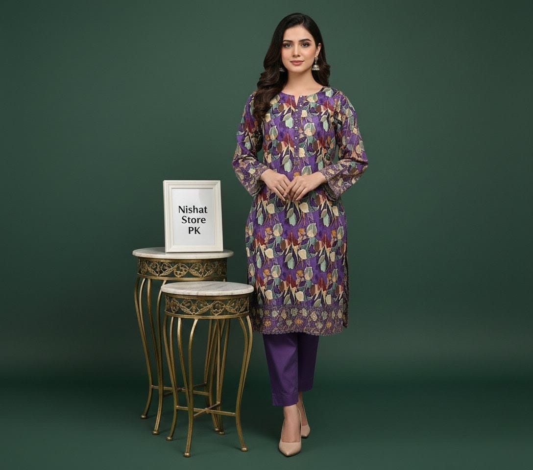 Summer Special Lawn 2 Pcs Suit 2k26