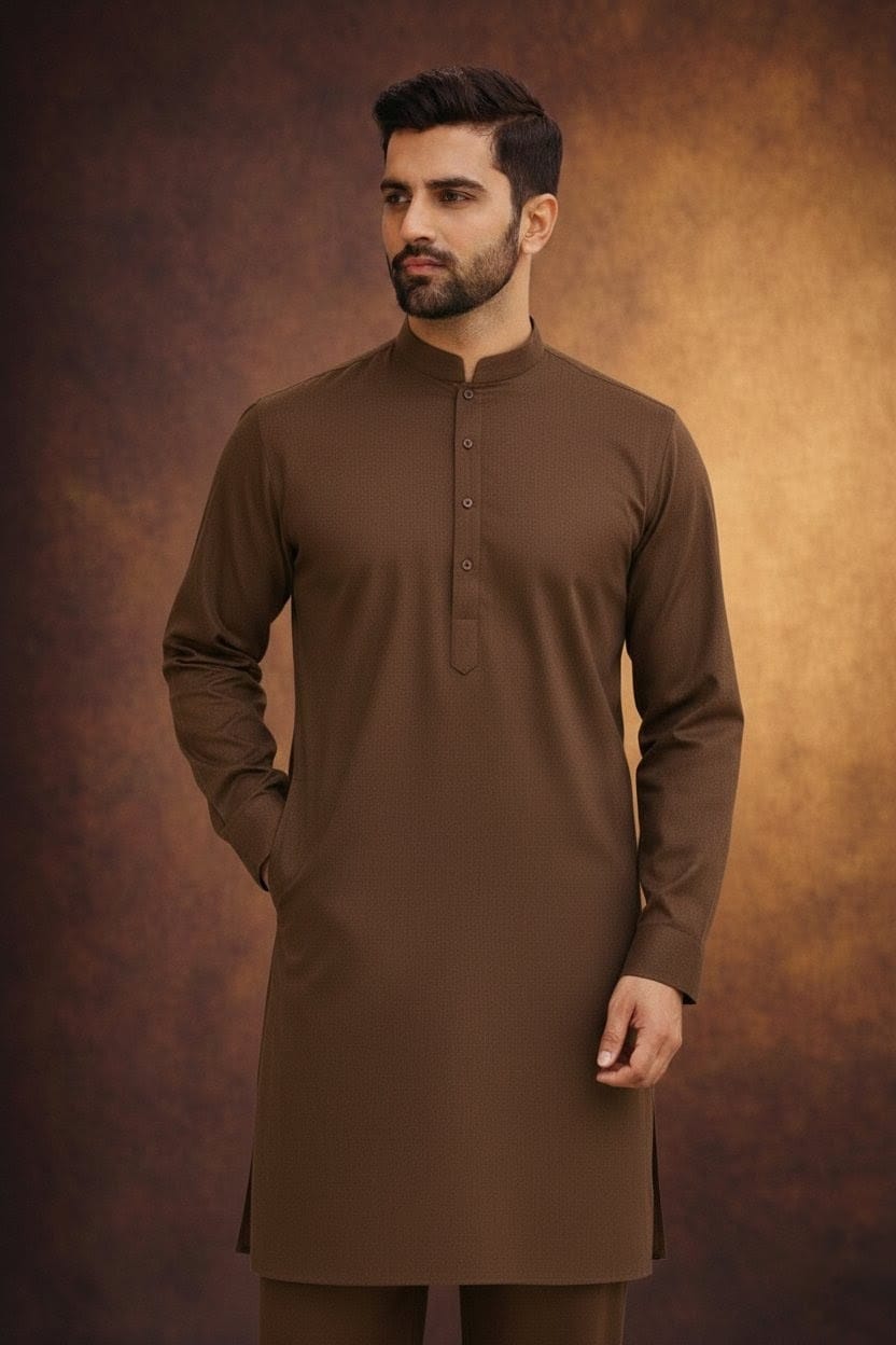 ✨ Elegant Soft Cotton Gents Suits (Unstitched) ✨