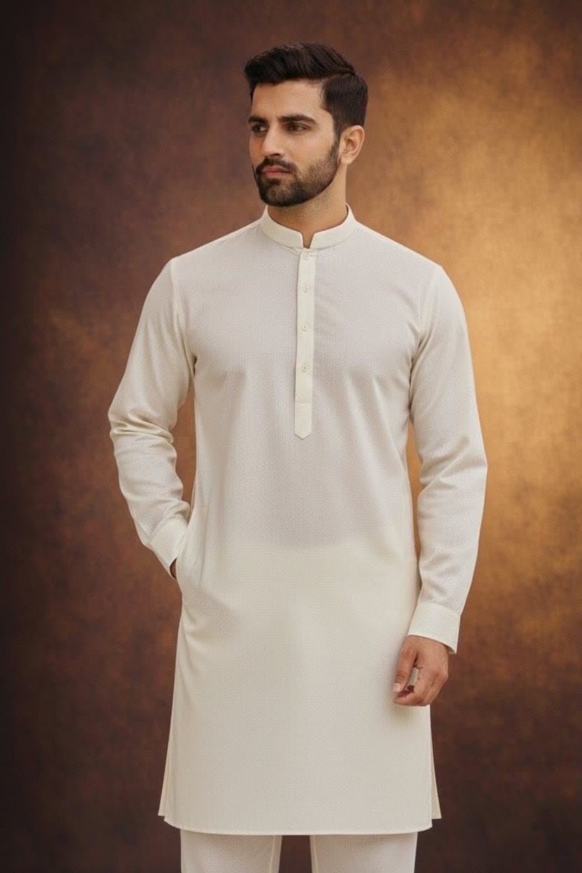 ✨ Elegant Soft Cotton Gents Suits (Unstitched) ✨