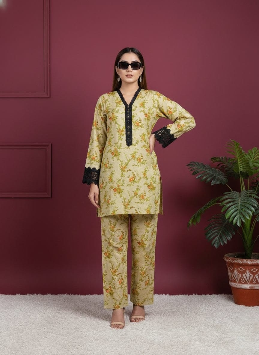 Summer Special Lawn 2 Pcs Suit 2k26