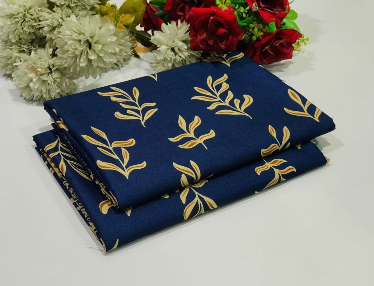 Winter Women Unstitched Suit - 2pcs - WWU047