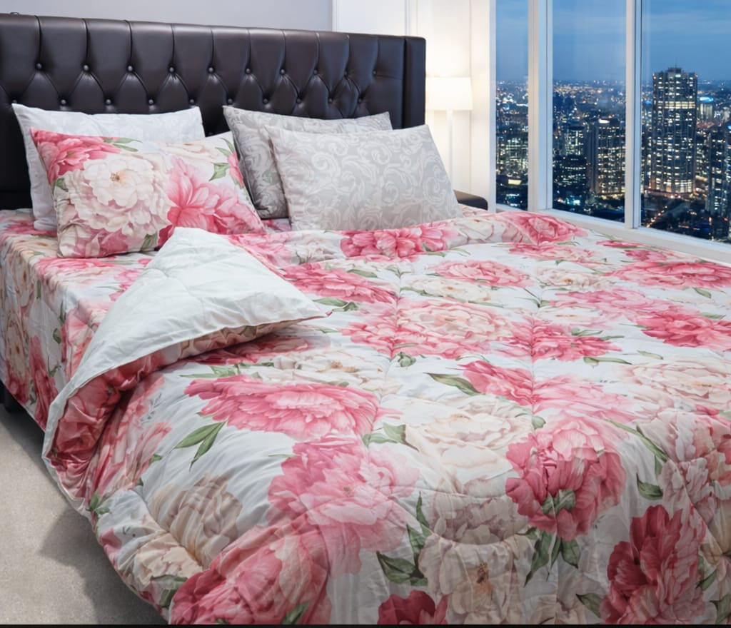 6 PCS Pure Cotton Razai Set – Comfort & Elegance Combined 017