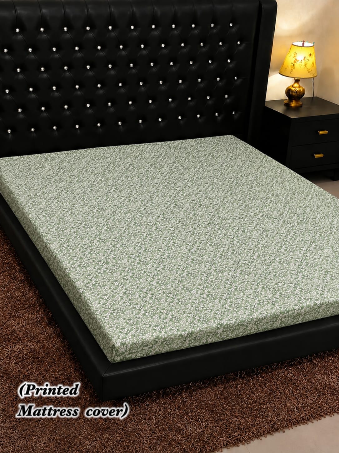 Premium Water Proof Printed Mattress Cover | Soft, Durable & Protective