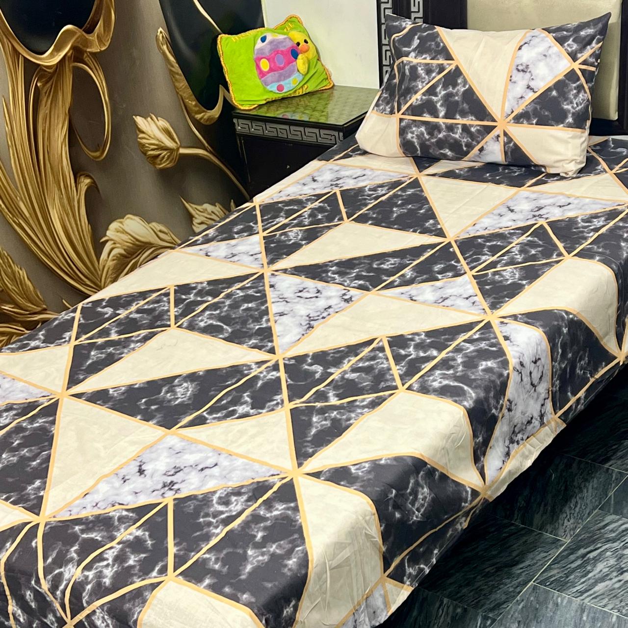 COZIFY PURE COTTON SINGLE BEDSHEET 047