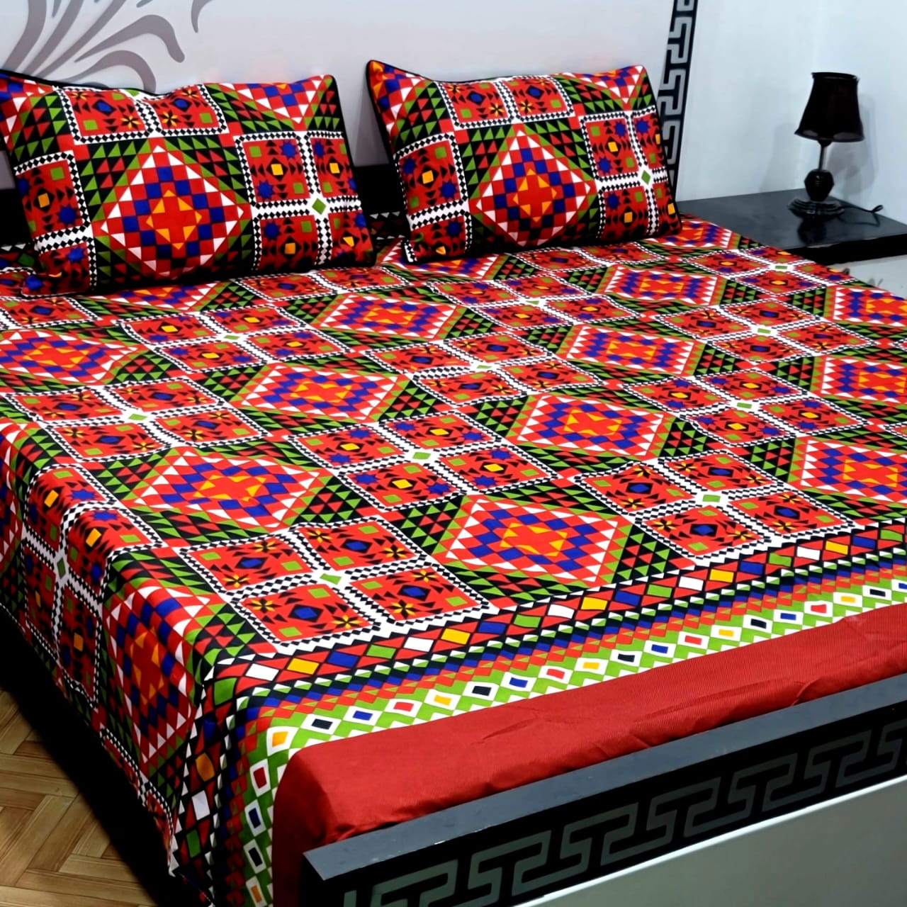 Tytan Cotton Bed Sheet - King - TBS018