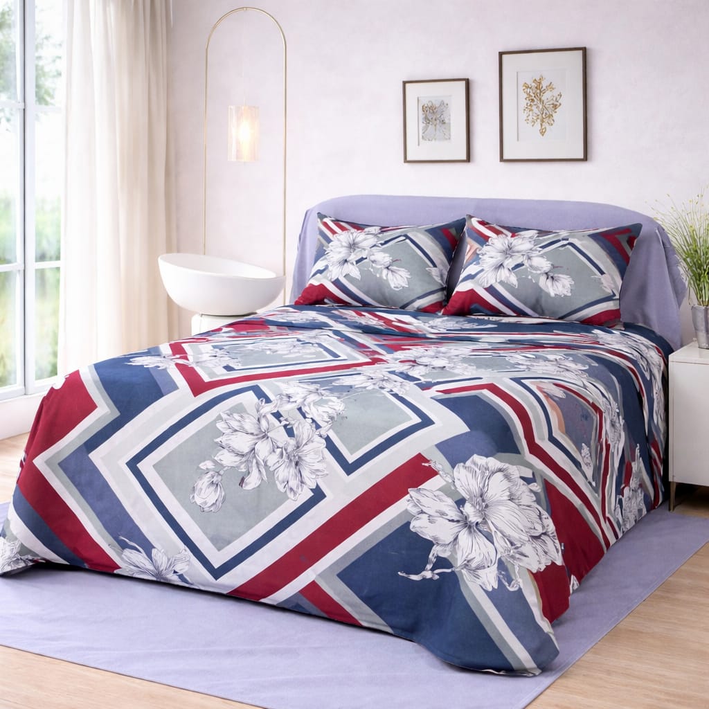 Supreme Cotton Bed Sheet - King - SBS 034