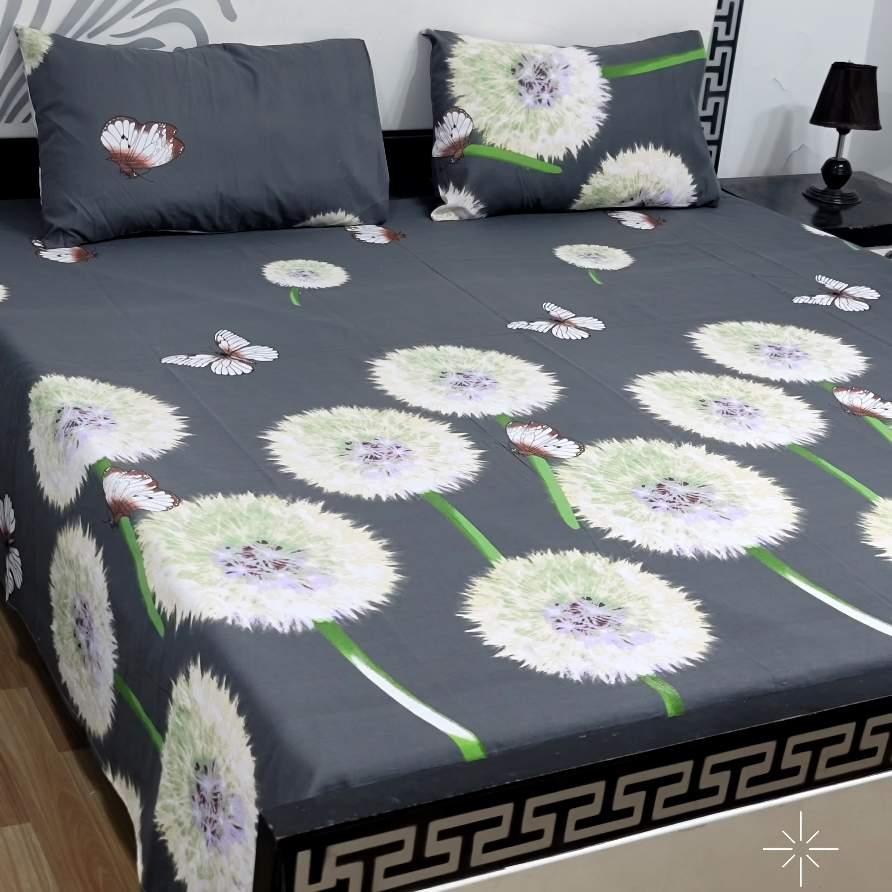 Cozify Pure Cotton Bed Sheet - King - CPB 017