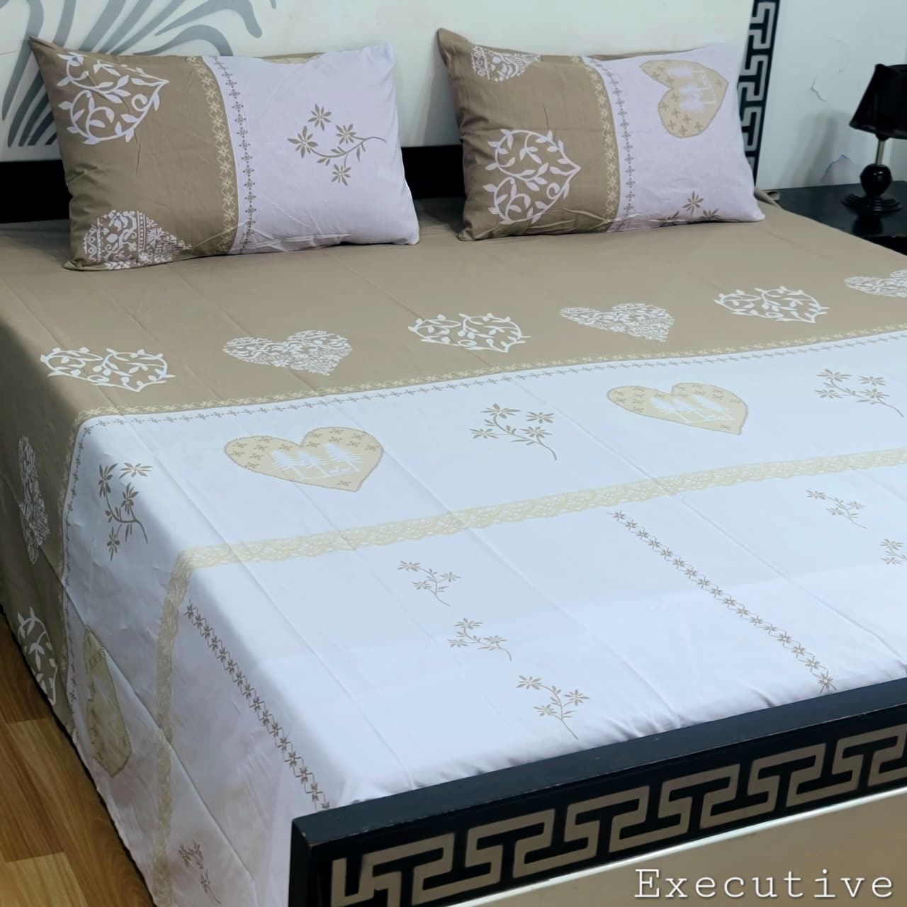 Cozify Pure Cotton Bed Sheet - King - CPB 019