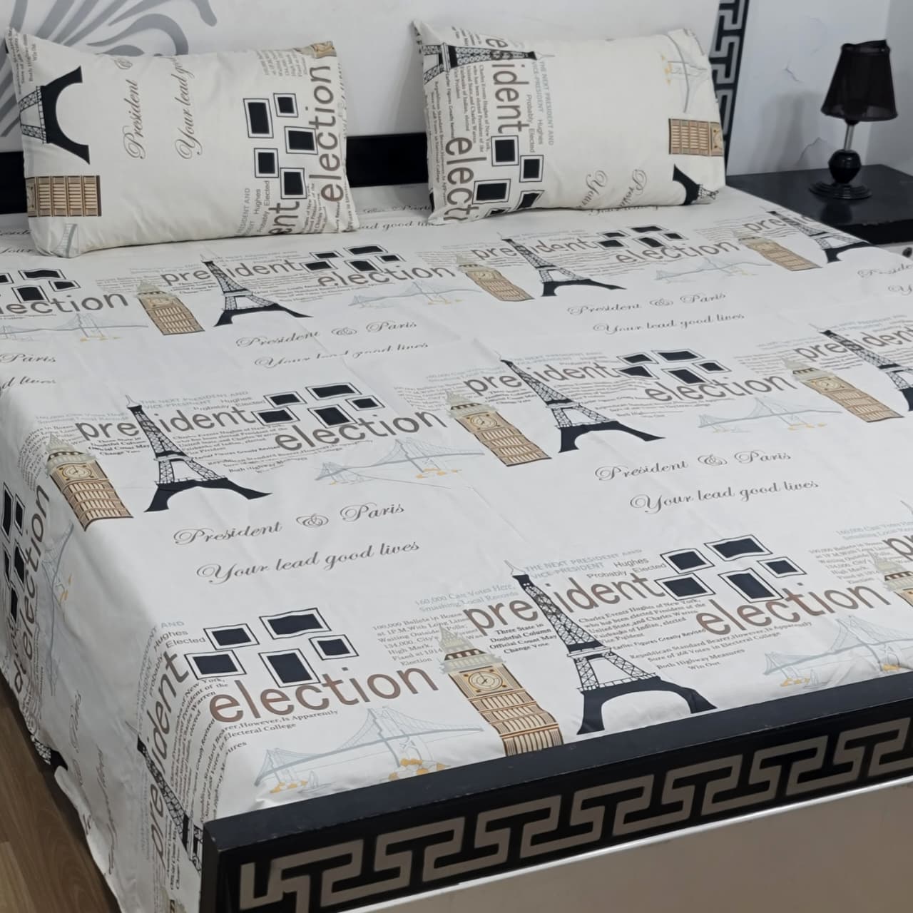 Cozify Pure Cotton Bed Sheet - King - CPB 032