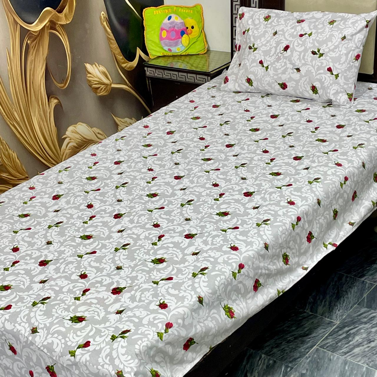 COZIFY PURE COTTON SINGLE BEDSHEET 059
