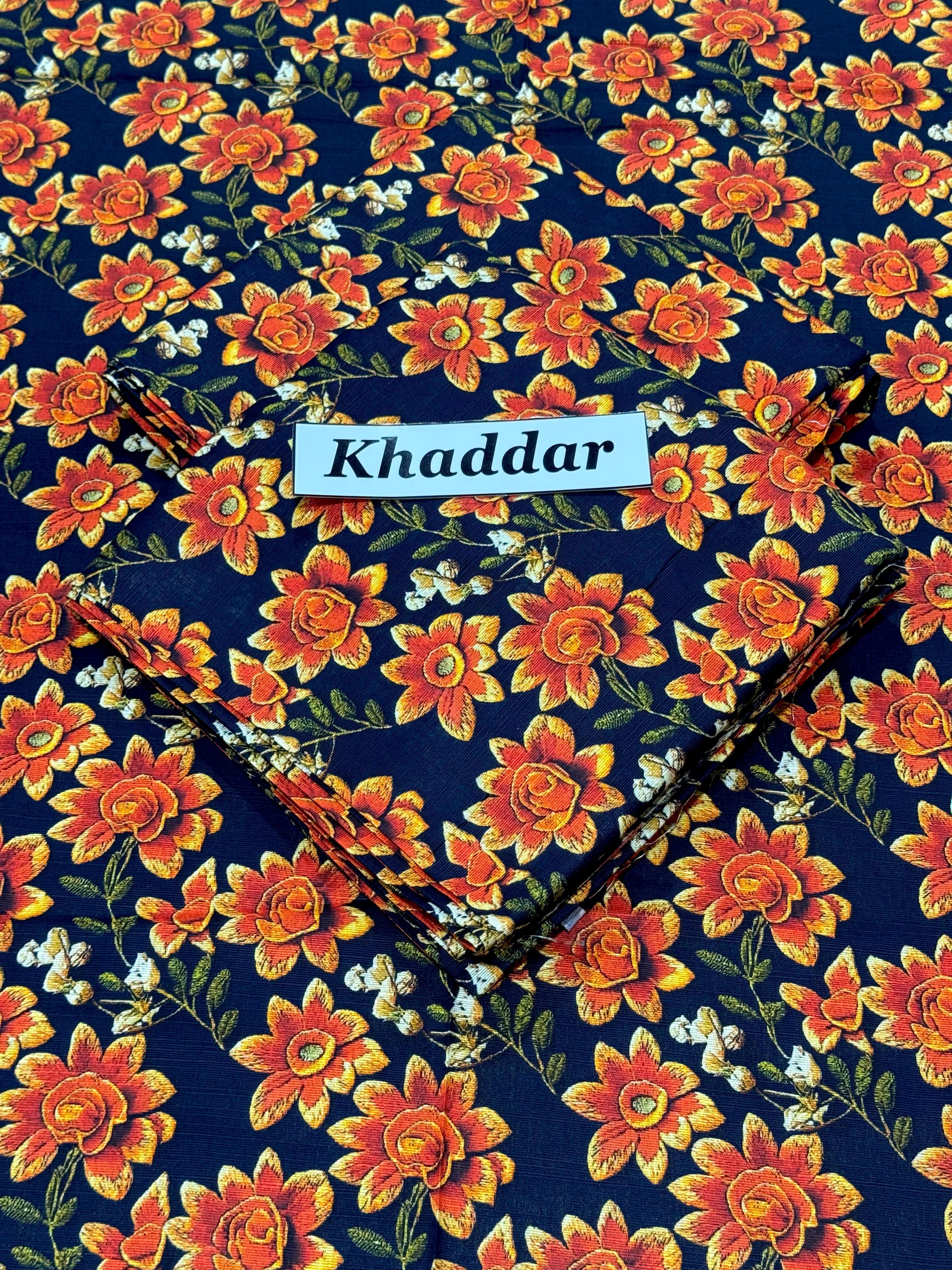 KHADDAR All Over Digital Print 2pcs 09