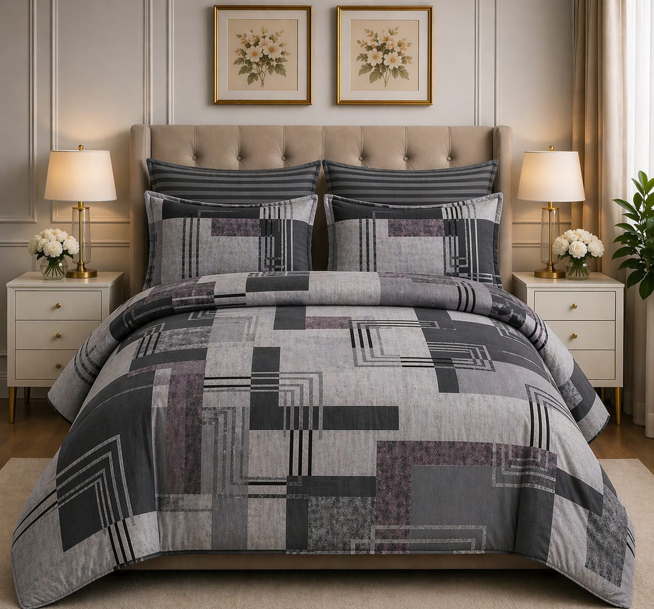 ✨ COZIFY Pure Cotton 6 Pcs Comfort Set ✨