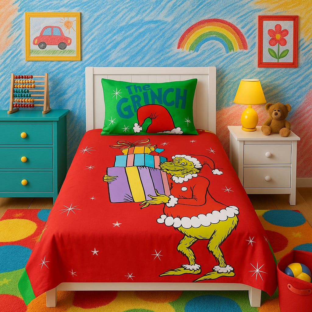 Soft & Safe Kids Pure Cotton Single Bedsheet – 2 Pcs
