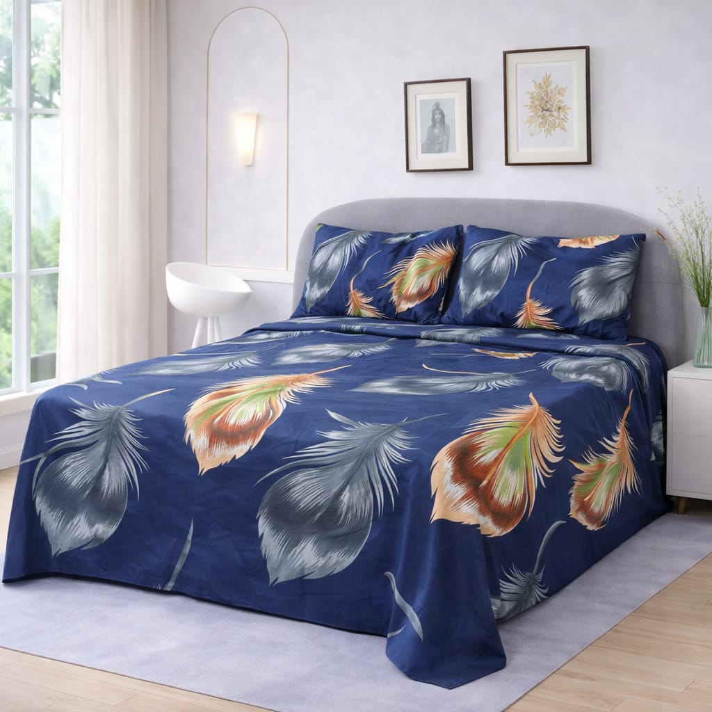 Supreme Cotton Bed Sheet - King - SBS 036