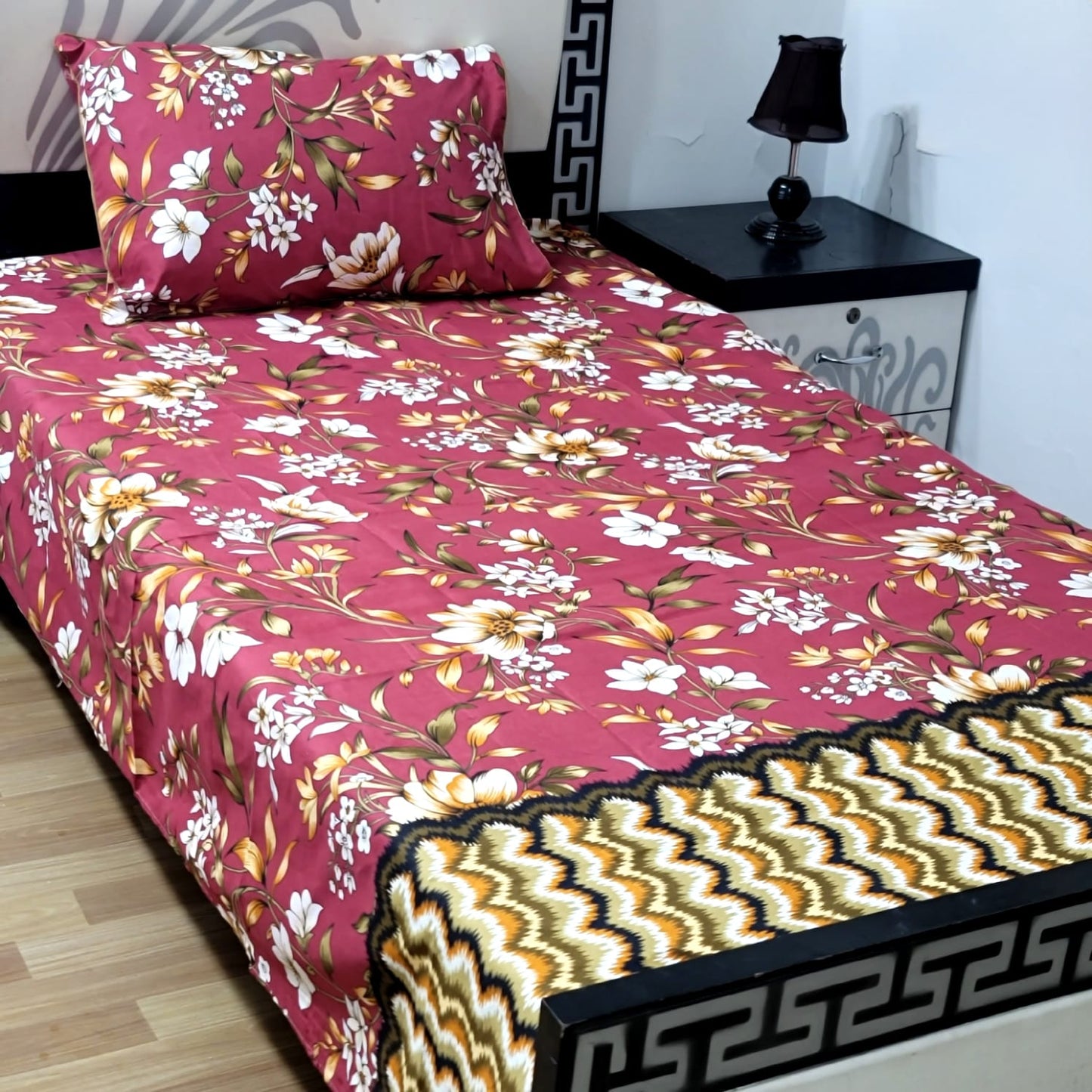 Superior Cotton Single Bedsheets 024