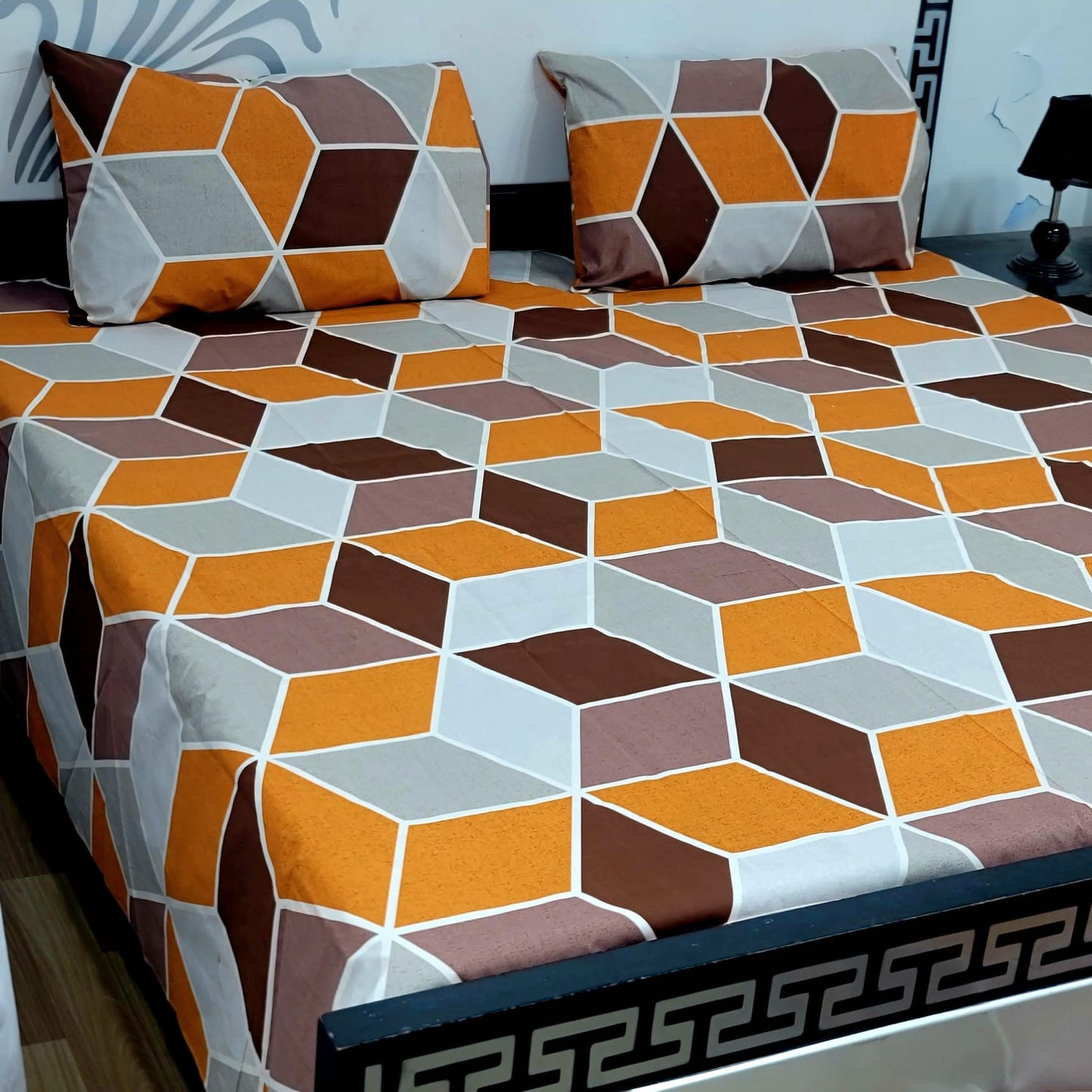 Cozify Pure Cotton Bed Sheet - King - CPB078