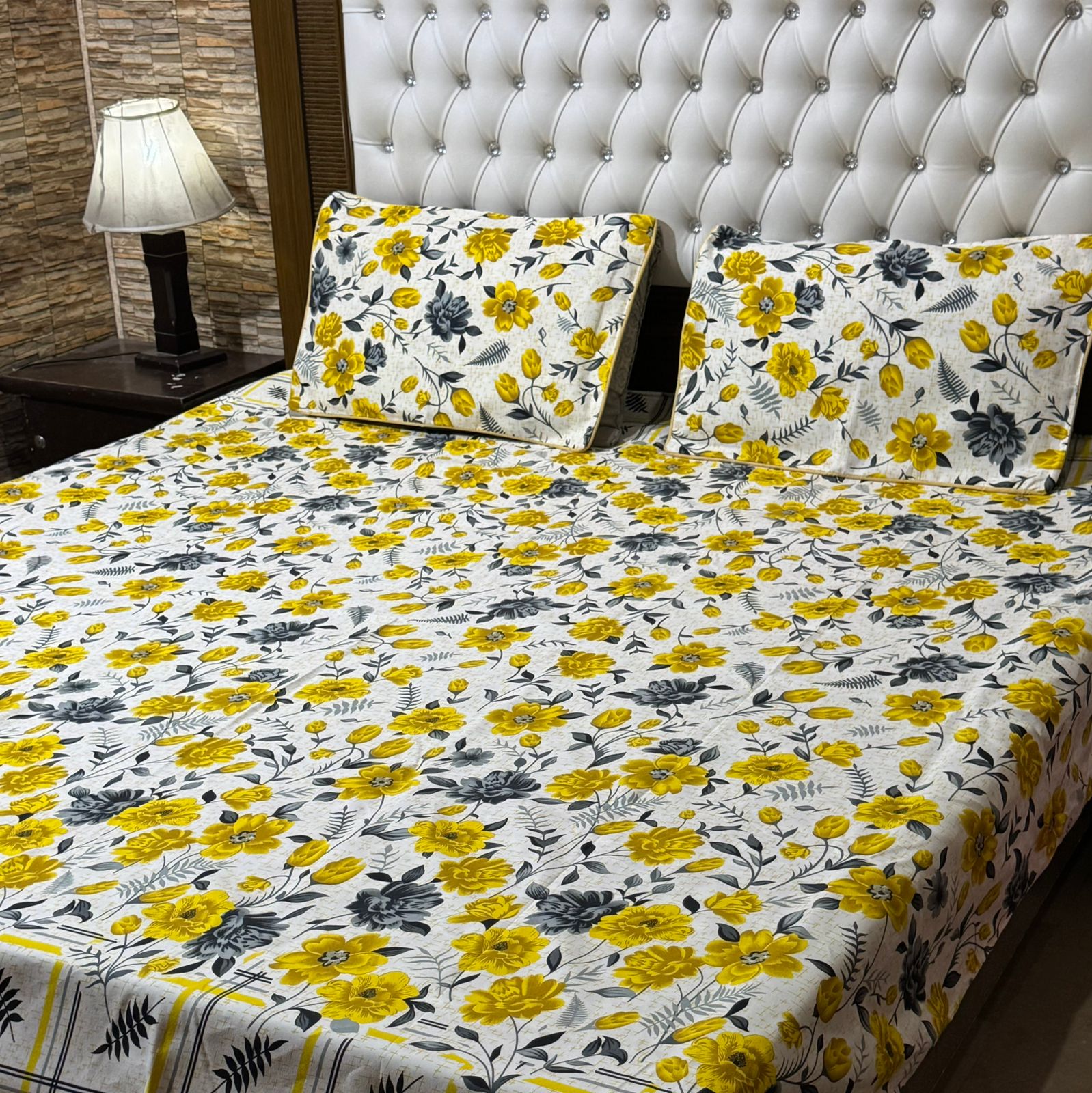 Super Cotton Bed Sheet - King - TBS026