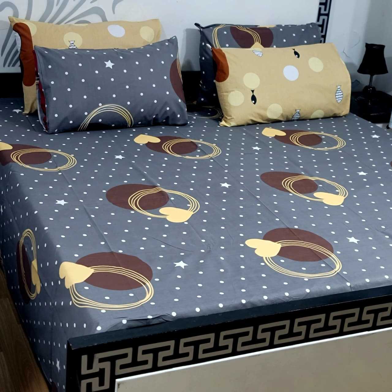 ⚜️5 PC Cozify Pure Cotton Bedsheets⚜️ 028