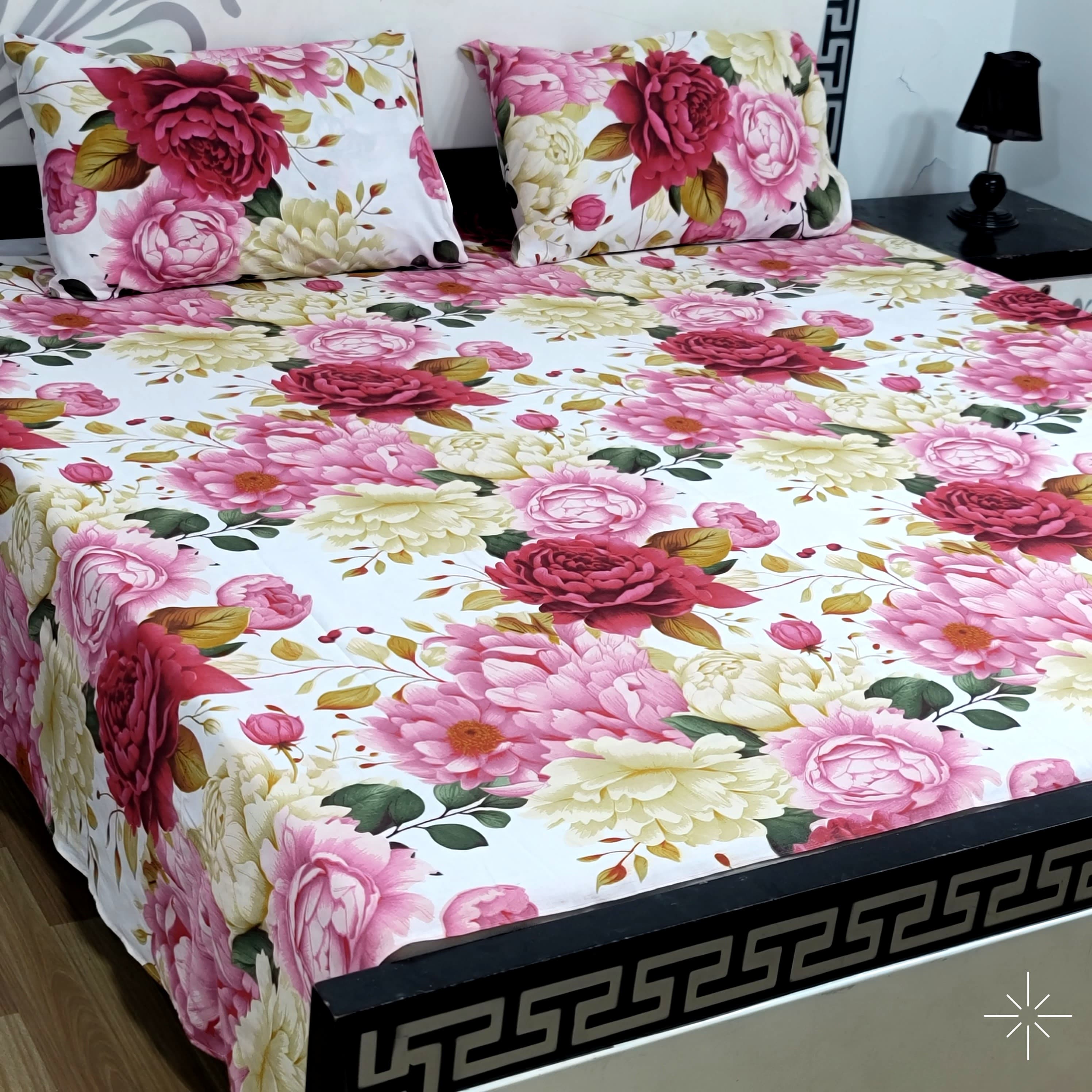 Cozify Pure Cotton Bed Sheet - King - CPB 023