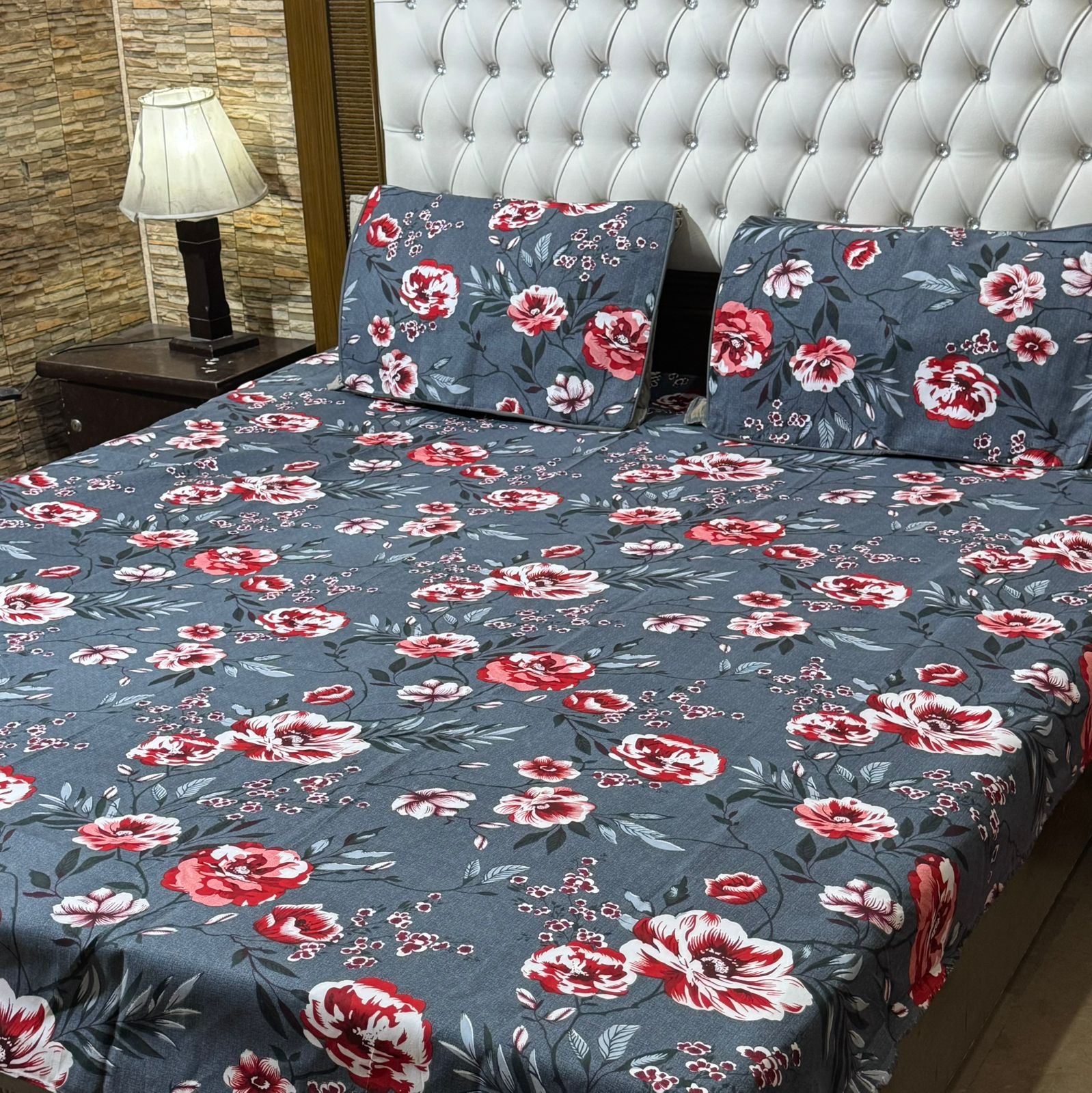 Super Cotton Bed Sheet - King - TBS029