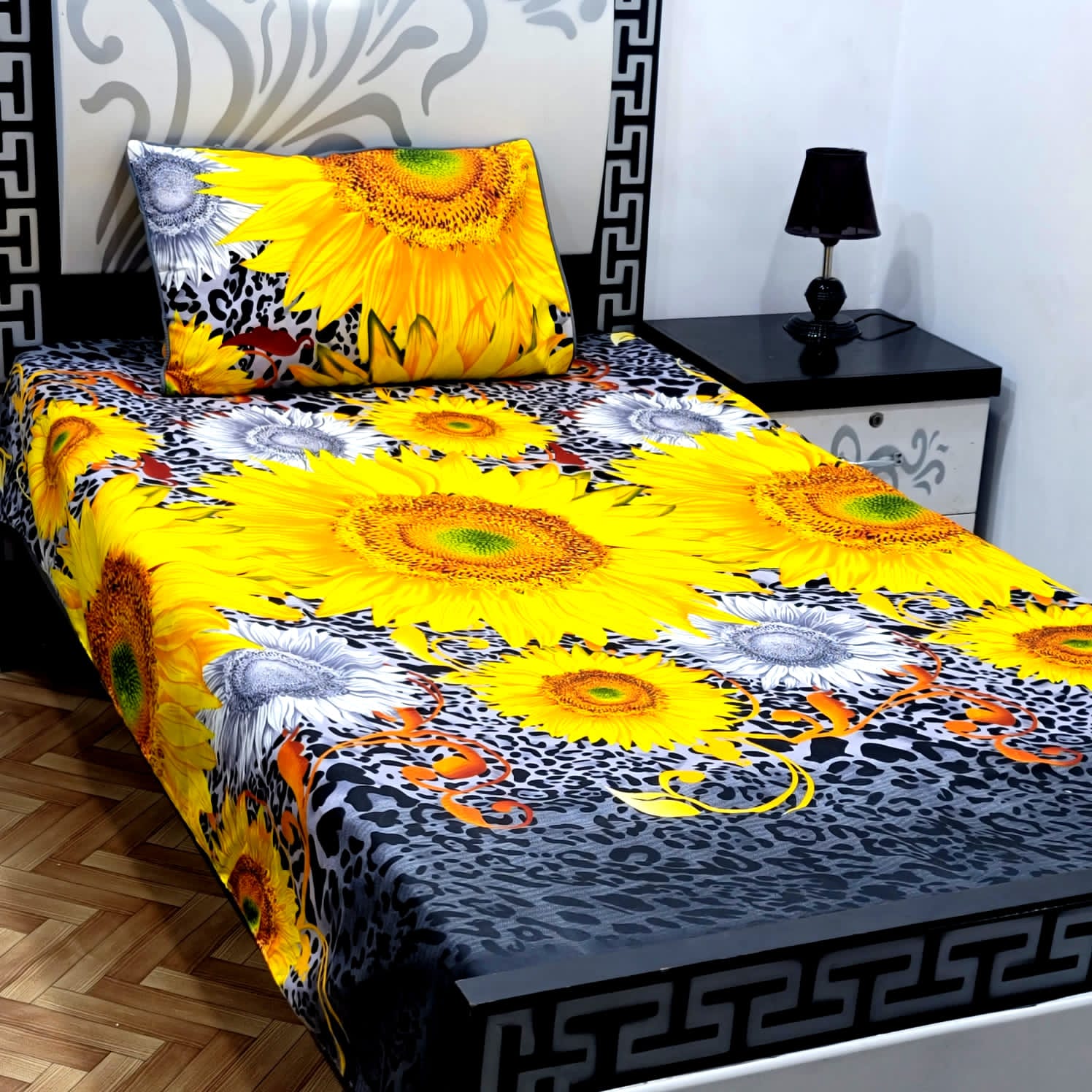 Tytan Cotton Bed Sheet - Single - TSB040