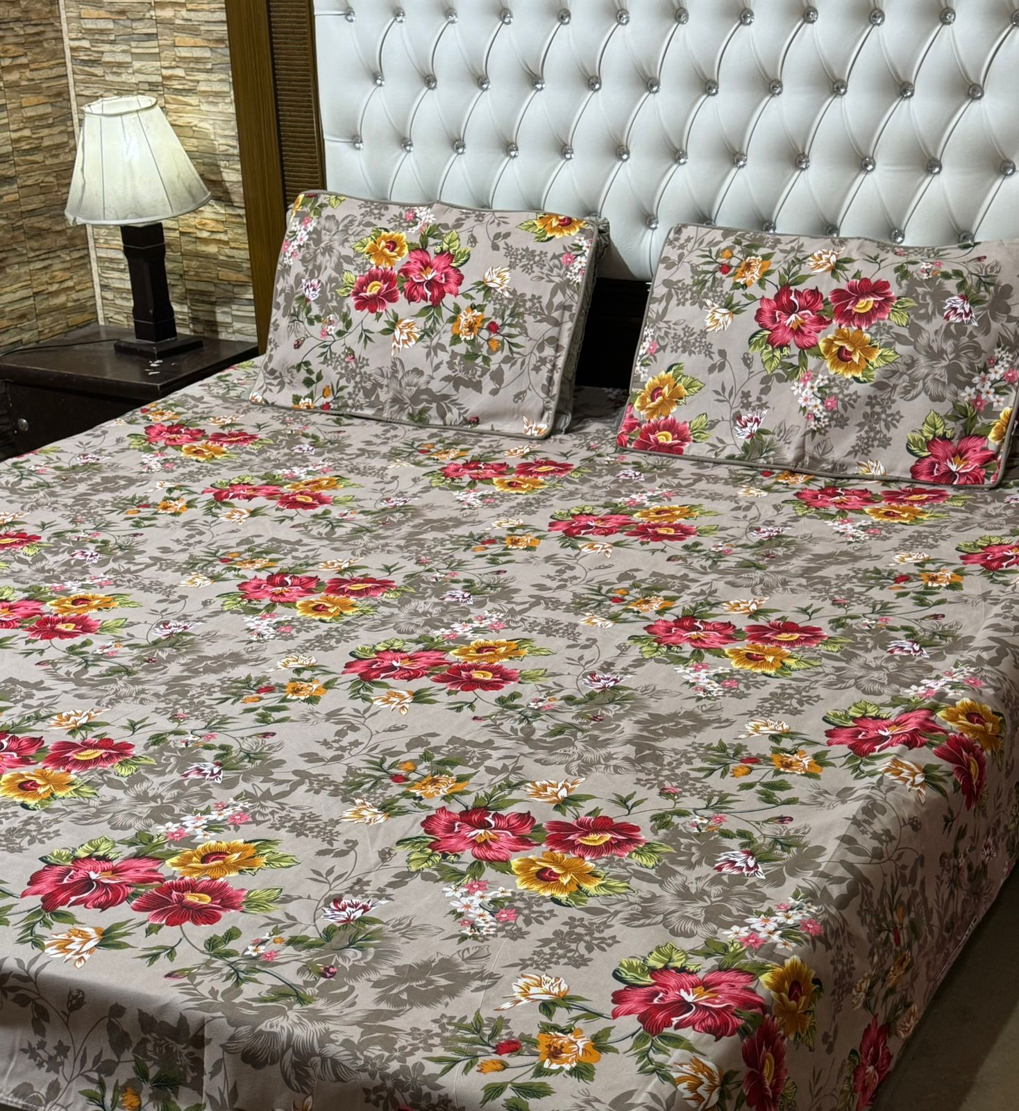 Super Cotton Bed Sheet - King - TBS032